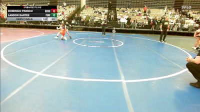 92-M2 lbs Semifinal - Dominico Franco, Iron Horse vs Landon Bartee, Power Half Wrestling Academy
