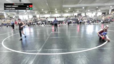 85 lbs Cons. Round 2 - Logan Lambert, GOVS Elite vs Collin Kirk, Buccaneer Wrestling Club