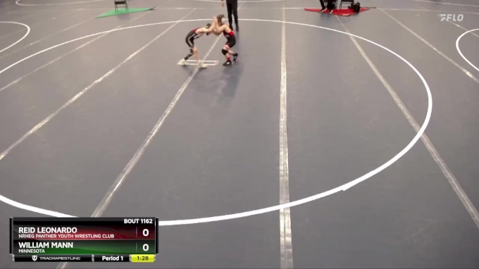 Quarterfinal - Reid Leonardo, NRHEG Panther Youth Wrestling Club vs ...