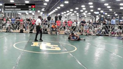138 lbs Rr Rnd 1 - Dennis Bruin, Grizzly Wrestling Club - HSB vs Francesco Edgar, ELITE NJ BLACK - HSB