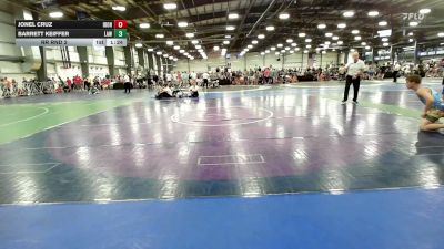 138 lbs Rr Rnd 2 - Jonel Cruz, Iron Faith Black - HSB vs Barrett Keiffer, LAW Blue - HSB