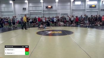 120-C lbs Round Of 32 - Dylan Newman, NY vs Kaden Nieman, WV