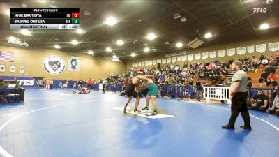 285 lbs Quarterfinal - Jose Bautista, Santa Maria vs Samuel Ortega, R.F. Kennedy