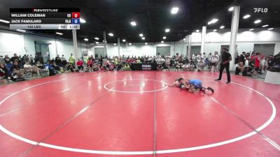 120 lbs William Coleman, Colorado vs Jack Famularo, Pennsylvania Red