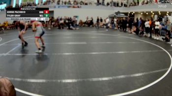 150 lbs Round 2 (6 Team) - Tyler Gray, Wellington vs Jorge Pacheco, KONG HS