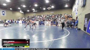 160 lbs Quarterfinal - Joseph Clark, El Diamannte vs Zach Andreoli, Atascadero