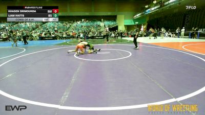 95 lbs Consi Of 8 #1 - Khasen Srimoukda, Idaho Gold vs Liam Ivatts, New England Gold