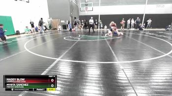 115 lbs Cons. Round 2 - Maddy Blow, Lawrence-Free State vs Myrta Sanchez, Premier Wrestling