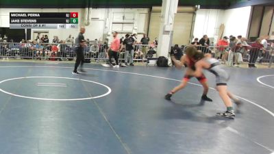 100 lbs Consi Of 8 #1 - Michael Perna, NJ vs Jake Stevens, NJ