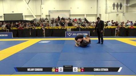Camila Estrada vs Melany Cordero 2025 World IBJJF Jiu-Jitsu No-Gi Championship