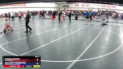 125 lbs Round 3 - Jaxsen Draves, GI Grapplers vs Grayson Steinmeyer, Seward Wrestling Club