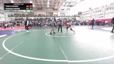 115 lbs Champ. Round 1 - Giselle Mendez, Albany vs Monique Waiters, Deer Valley