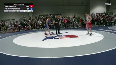 70 lbs Champ. Round 1 - Daxton Chase, Ohio RTC/ Titan Mercury Wrestling Club (TMWC) vs Mason Petersen, UWC