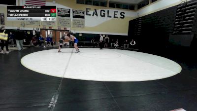 215 lbs Round Of 16 - Jaidyn Chang, Ridgefield vs Dylan Petrie, West Haven