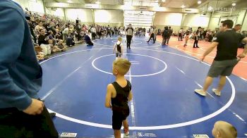 43 lbs Consi Of 16 #2 - Ryker Davis, Tulsa Blue T Panthers vs Kyson Overholser, Salina Wrestling Club