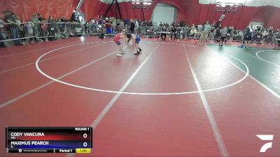 108 lbs Round 1 - Cody Vancura, MN vs Maximus Pearch, IL