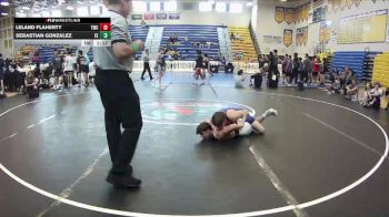 126 lbs Round 3 (8 Team) - Sebastian Gonzalez, Eagle Empire vs Leland Flaherty, Talon WC