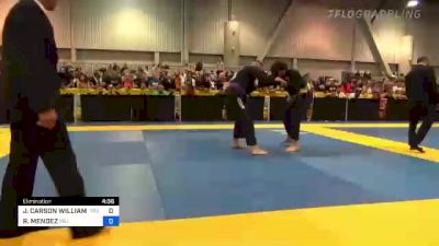 JOHN CARSON WILLIAMS vs RICARDO MENDEZ 2022 World Master IBJJF Jiu-Jitsu Championship