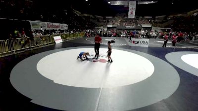 67 lbs Champ. Rd Of 32 - Eljotas Zaremba, So Cal Hammers Wrestling vs Jesus Hernandez, Wasco Wrestling Club