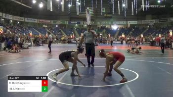 Prelims - Carlos Hutchings, High Elevation WC vs Brock Little, North Platte High School