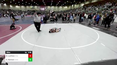 88 lbs Quarterfinal - Dominic Luchico, Dynasty WC vs Andrew Kennon, Damonte Ranch WC