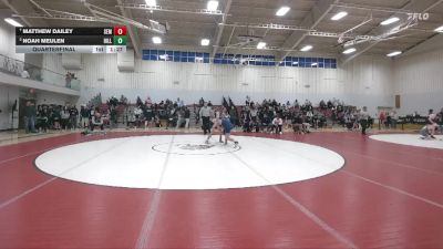 144 lbs Quarterfinal - Matthew Dailey, Wyoming Seminary vs Noah Meulen, Hill School