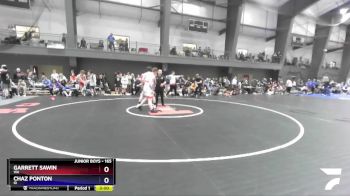 165 lbs Champ. Round 1 - Garrett Sawin, WA vs Chaz Ponton, ID