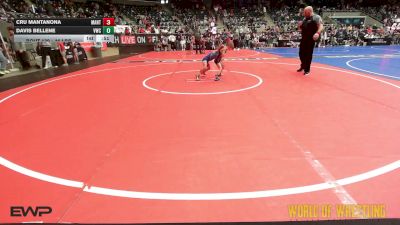 46 lbs Consi Of 4 - Cru Mantanona, MANTANONA-TC vs Davis Bellene, VICI Wrestling