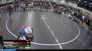 102 lbs Semifinal - Ian Stearns, Bad Karma Wrestling Club vs Easton Bylin, Mat Demon Wrestling Club