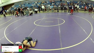 14U Boys - 100 lbs Cons. Round 4 - Diego Rea, Toss Em Up Wrestling Academy vs Edward Fioletov, Dirty Den Wrestling Club / Meriden Youth Wrestling