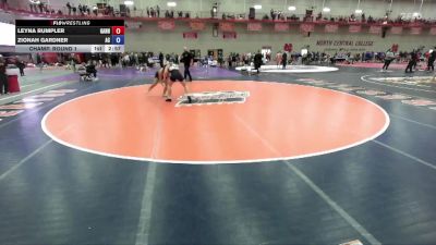 145 A Champ. Round 1 - Leyna Rumpler, Gannon vs Zionah Gardner, Adrian College