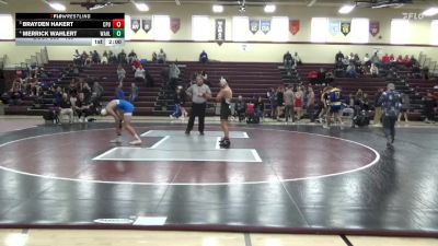 165 lbs Quarterfinal - Merrick Wahlert, Wahlert, Dubuque vs Brayden Hakert, Center Point-Urbana
