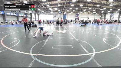 127 lbs Consi Of 16 #1 - Silas Hesske, NC vs Benjamin Barlow, GA