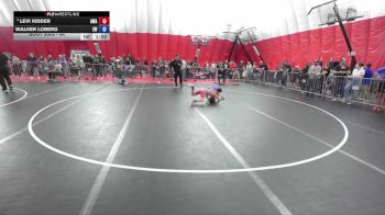 84 lbs Champ. Round 1 - Levi Kidder, Askren Wrestling Academy vs Walker Loberg, Ellsworth Wrestling