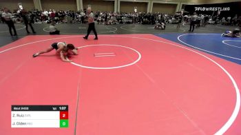 132 lbs Round Of 128 - Zachary Ruiz, Explorer WC vs Jonathan Olden, Red Mountain WC