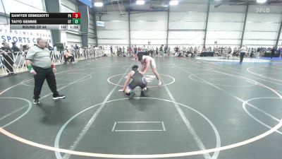 220 lbs Round Of 64 - Sawyer Ermigiotti, PA vs Taiyo Gemme, CT