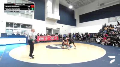 126 lbs Cons. Round 1 - Edguardo Cruz, Rio Mesa vs Jovani Alvarado, Tahquitz