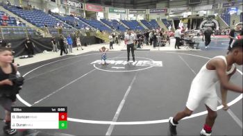 69 lbs Consolation - Donell Duncan, Ready RP vs Jaxyn Duran, Valley Bad Boys