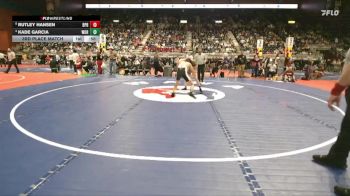 3A-113 lbs 3rd Place Match - Rutley Hansen, Burns/Pine Bluffs vs Kade Garcia, Worland