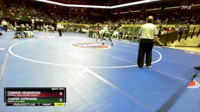 190 Class 1 lbs Quarterfinal - Connor Henderson, Central (New Madrid County) vs Casper Safranski, North Callaway