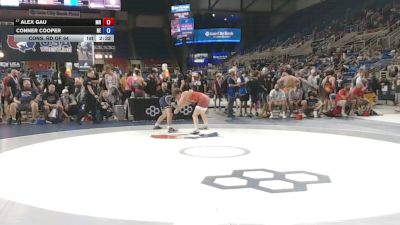 132 lbs Cons. Rd Of 64 - Alex Gau, Minnesota vs Conner Cooper, Nebraska