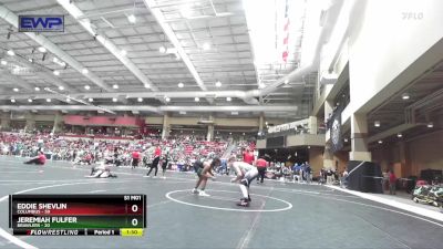 165 lbs Quarterfinal - Jeremiah Fulfer, Brawlers vs Eddie Shevlin, Columbus