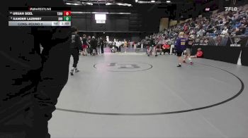 106 lbs Cons. Round 2 - Xander Lazenby, Spring Hill HS vs Urijah Seel, Tecumseh - Shawnee Heights HS