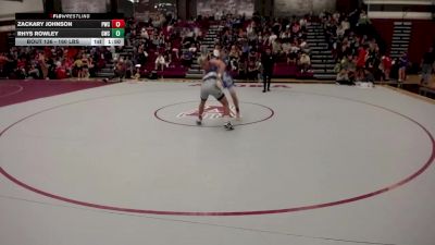 160 lbs Champ. Rd Of 16 - Zackary Johnson, Pinnacle Wrestling Club vs Rhys Rowley, Guerrilla Wrestling Club