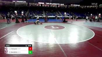 215 lbs Round Of 32 - Jerameel Vazquez, Hampden Charter East vs Danny Mandella, Northbridge