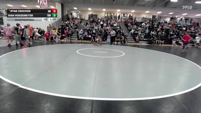 110 lbs Quarterfinal - Ryan Crocker, Open Mats vs Ivan Hoegemeyer, The Best Wrestler