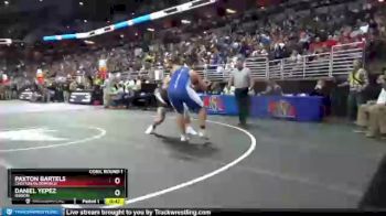 Cons. Round 1 - Paxton Bartels, Crofton/Bloomfield vs Daniel Yepez, Gibbon