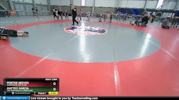 105 lbs Cons. Round 2 - Matteo Garcia, Tri-Town Bullyz Wrestling vs Porter Reeves, Salem Elite Mat Club