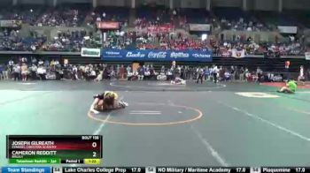 Semifinal - Joseph Gilreath, Evangel Christian Academy vs Cameron Redditt, Brusly