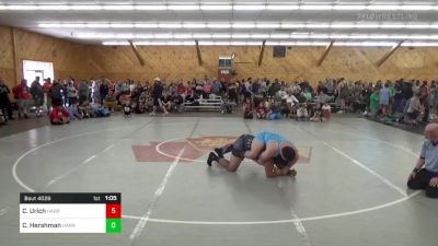 295 lbs Round Of 16 - Carter Urich, Harrisburg vs Chris Hershman, Harrisburg